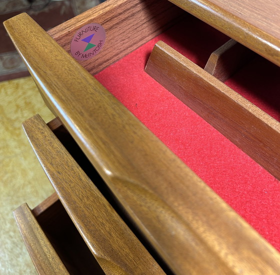 Image 1 of Mid-Century Retro Vintage Teak Sideboard By Mcintosh Torpedo 1960S 