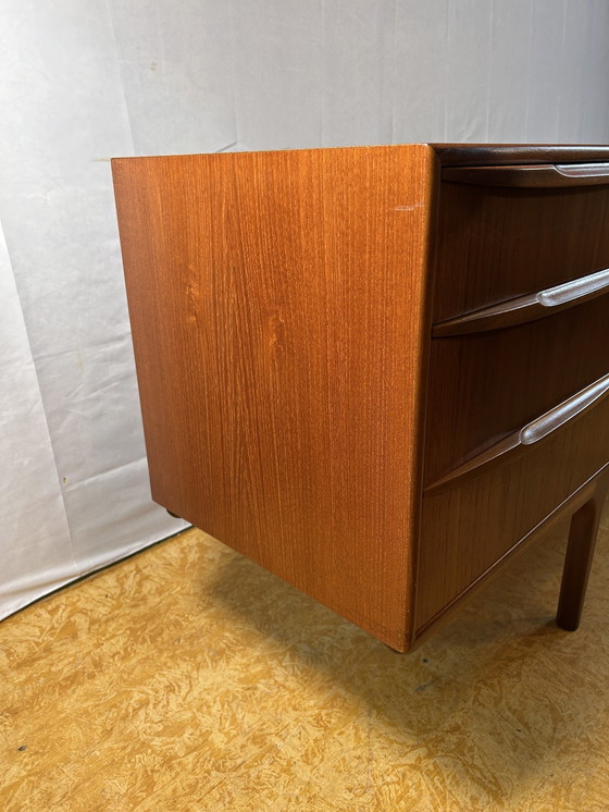 Image 1 of Mid-Century Retro Vintage Teak Sideboard By Mcintosh Torpedo 1960S 
