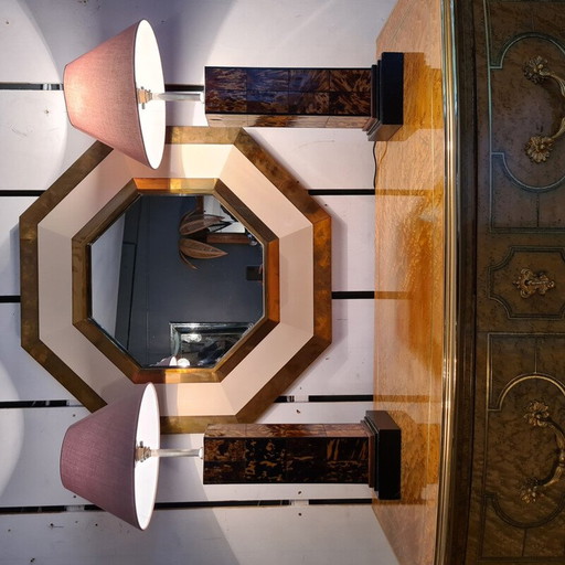 Coppia di lampade vintage in tartaruga di Anthony Redmile