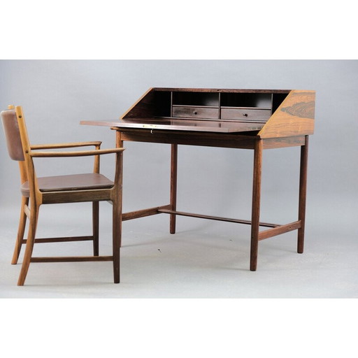 Vintage rosewood desk by Torbjørn Afdal, Norway