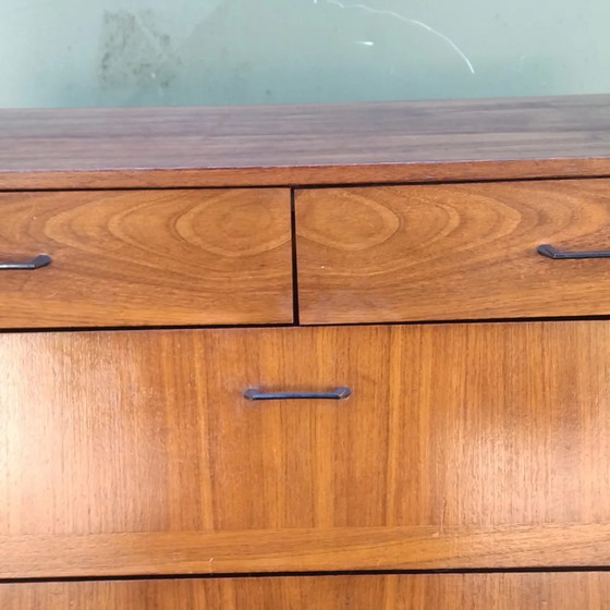 Image 1 of Mid century furniture schoenkastje.