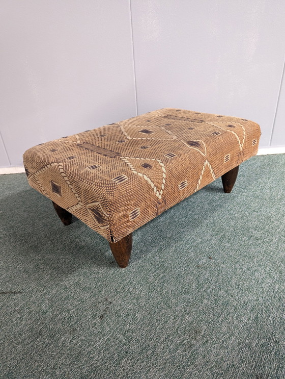 Image 1 of Vintage footstool from the 60s