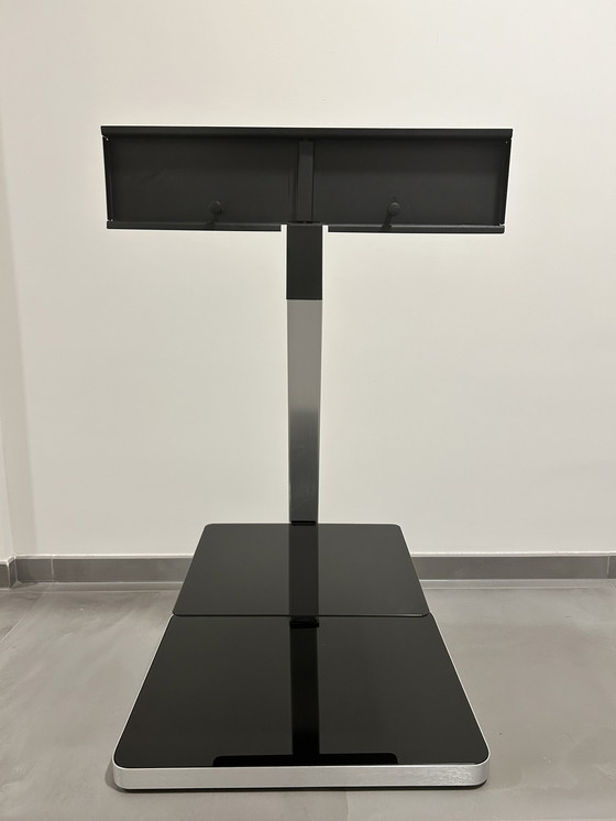 Image 1 of Sonorous PL2710 TV stand with glass holder