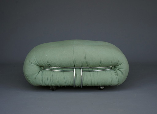 Vintage Soriana Ottoman By Afra & Tobia Scarpa For Cassina, 1970s