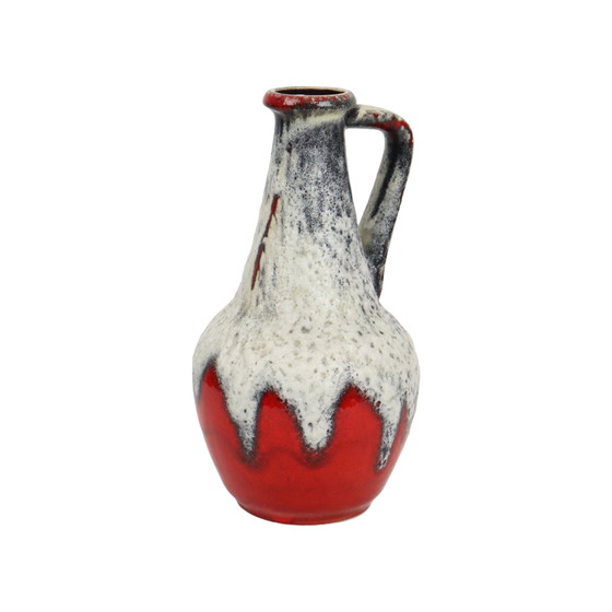 Image 1 of Red Fat Lava Design Vase Bay