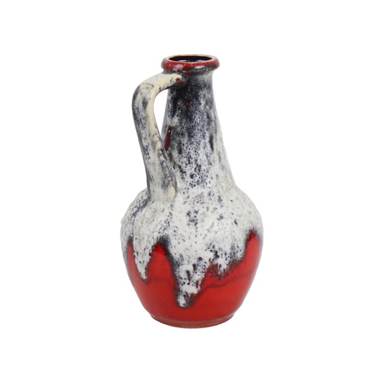 Image 1 of Red Fat Lava Design Vase Bay