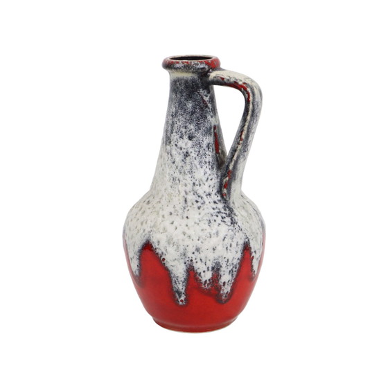 Image 1 of Red Fat Lava Design Vase Bay