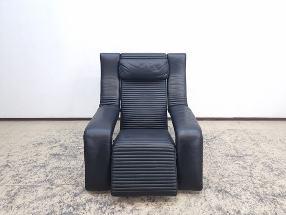 Image 1 of Brunati Kilkis lounge armchair genuine leather armchair designer armchair chair tilt function