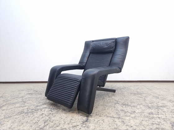 Image 1 of Brunati Kilkis lounge armchair genuine leather armchair designer armchair chair tilt function