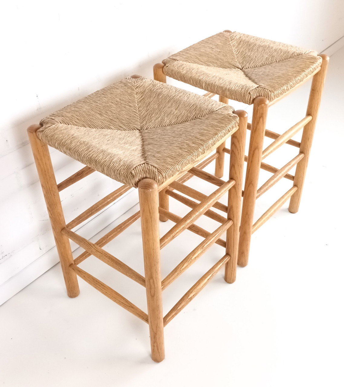 2x sgabelli da bar vintage