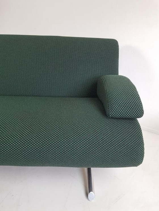 Image 1 of Artifort sofa 'Tara' shift fabric green black gray