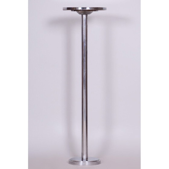 Image 1 of Vintage Bauhaus table in chromed steel, Czechoslovakia 1930