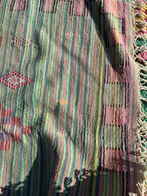 Image 1 of Tapis marocain en laine verte