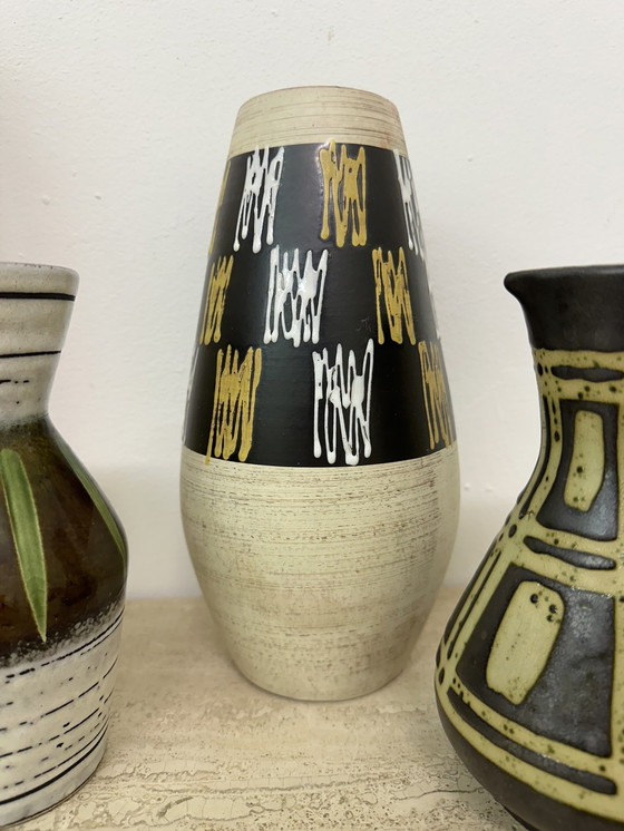 Image 1 of West Germany vases set of 4 scheurich