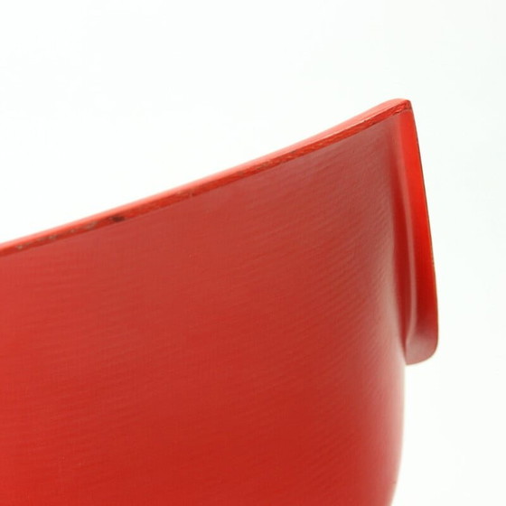 Image 1 of Vintage red chair by Miroslav Navratil for Vertex, 1960s