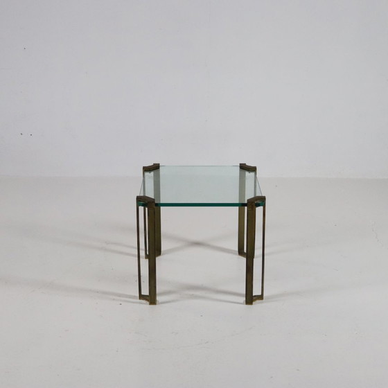 Image 1 of Peter Ghyczy T24 Pioneer brass side table(s)