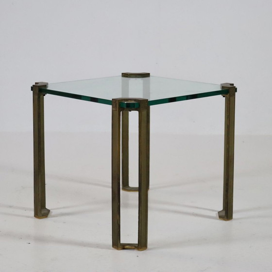 Image 1 of Peter Ghyczy T24 Pioneer brass side table(s)