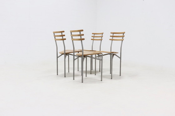 Image 1 of 4 X Christian Erker For Zumsteg Collection Switzerland Dining Chairs