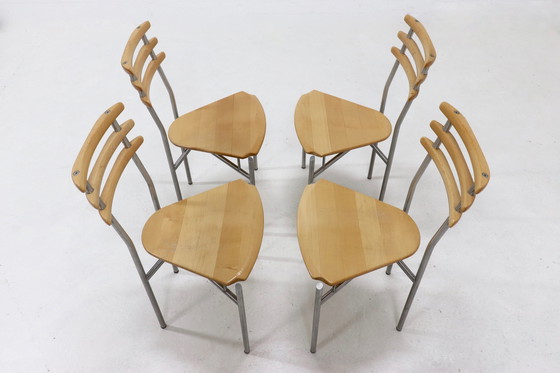 Image 1 of 4 X Christian Erker For Zumsteg Collection Switzerland Dining Chairs