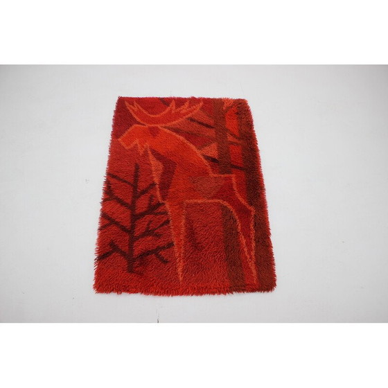 Image 1 of Vintage wool rug, Denmark 1960