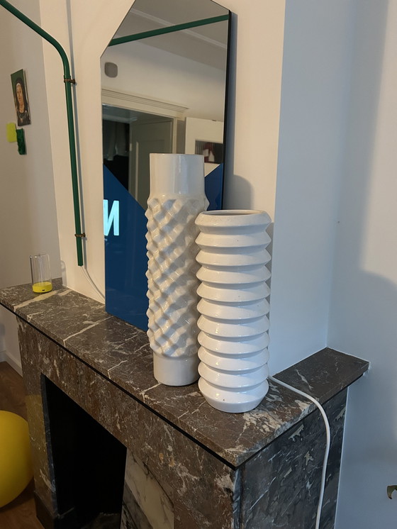 Image 1 of Vasi in ceramica _ Set di 2 _ Bianco