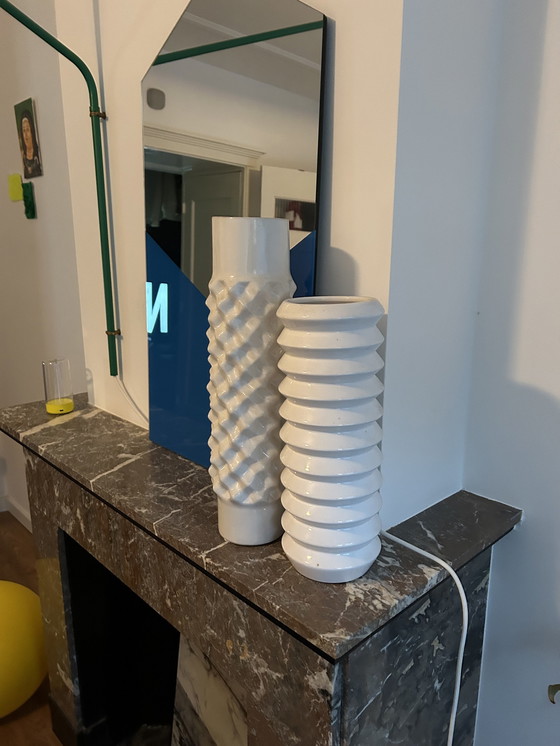 Image 1 of Vasi in ceramica _ Set di 2 _ Bianco