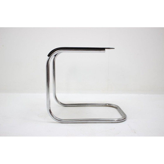 Image 1 of Vintage bauhaus stool in chrome by Mart Stam,1930