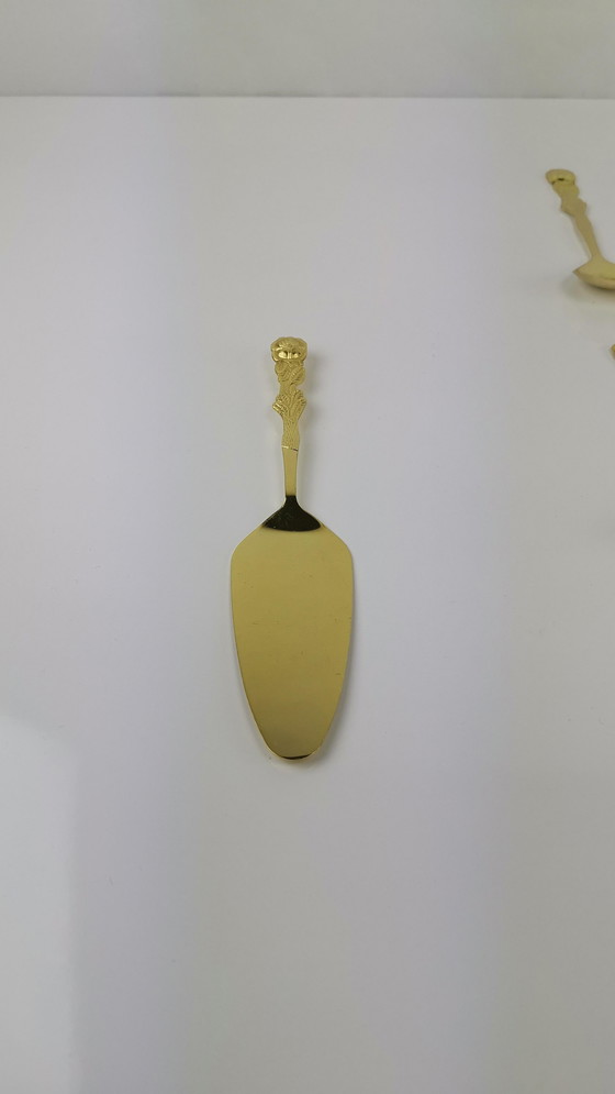 Image 1 of Set da pasticceria color oro