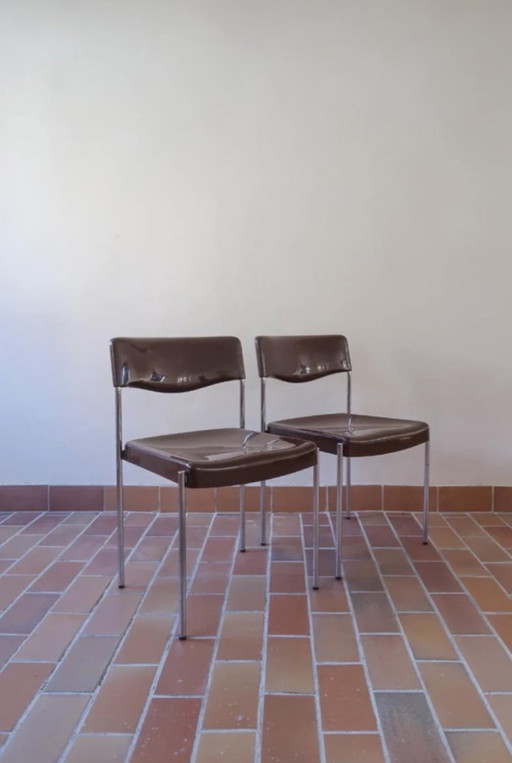 2X Fröscher Sitform Dining chair From The 80’S