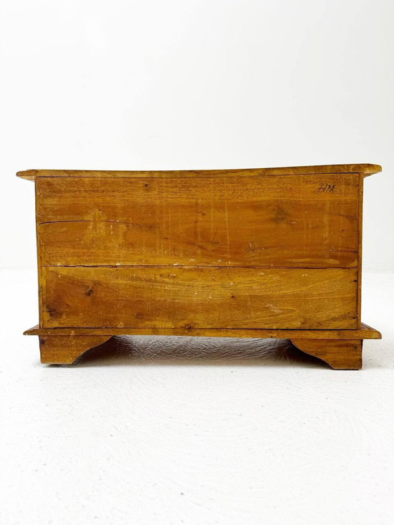 Image 1 of Mid - Century 18-drawer mahogany apothecary or spice chest