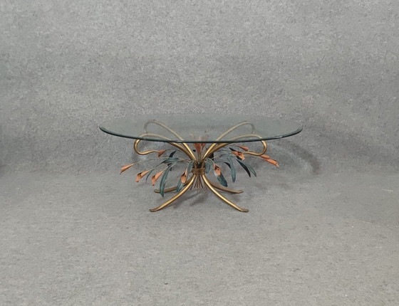 Image 1 of Florentine coffee table Hans Kögl Hollywood Regency 50s 60s table Mid - Century Design Loft Art Deco Vintage Retro