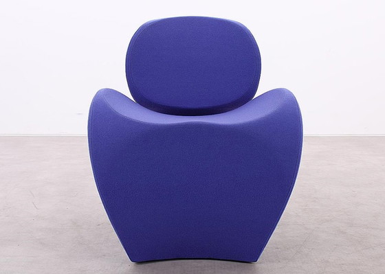 Image 1 of Moroso Soft Little Heavy armchair purple blue