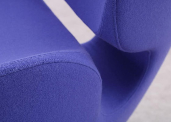 Image 1 of Moroso Soft Little Heavy armchair purple blue