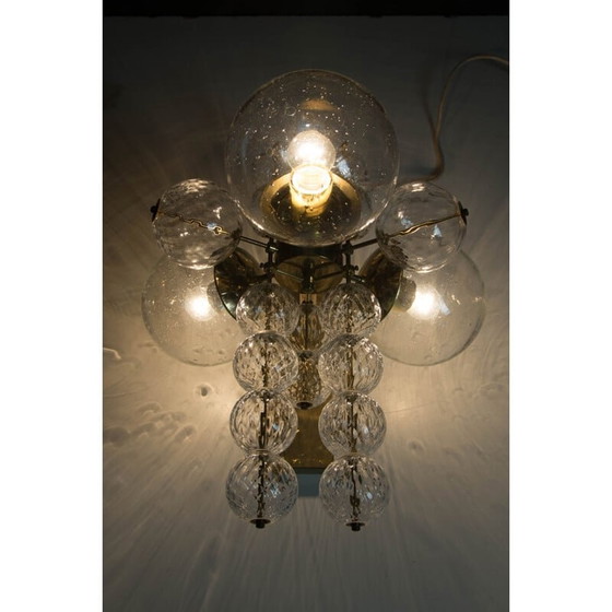 Image 1 of Vintage wall lamp by Preciosa for Kamenicky Senov, Czechoslovakia 1960