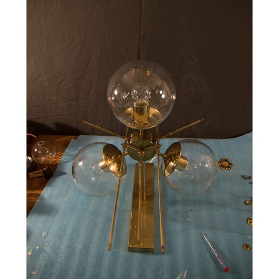 Image 1 of Vintage wall lamp by Preciosa for Kamenicky Senov, Czechoslovakia 1960