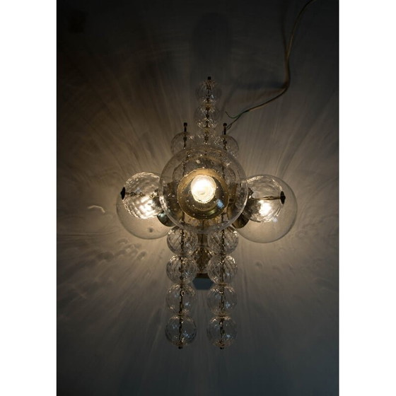 Image 1 of Vintage wall lamp by Preciosa for Kamenicky Senov, Czechoslovakia 1960