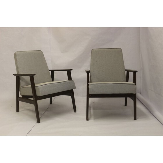 Image 1 of Pair of vintage armchairs 300-190 by Henryk Lis, 1970s