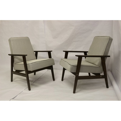 Pair of vintage armchairs 300-190 by Henryk Lis, 1970s