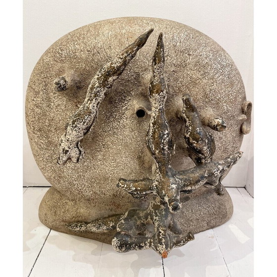 Image 1 of Vintage terracotta sculpture by Yves Rhayé, Belgium 1985