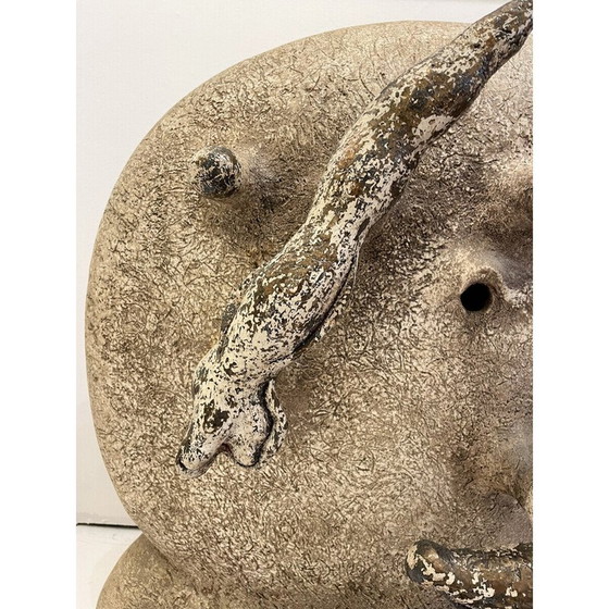 Image 1 of Vintage terracotta sculpture by Yves Rhayé, Belgium 1985