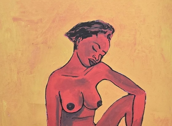 Image 1 of Peter Klashort - Lady On Orange