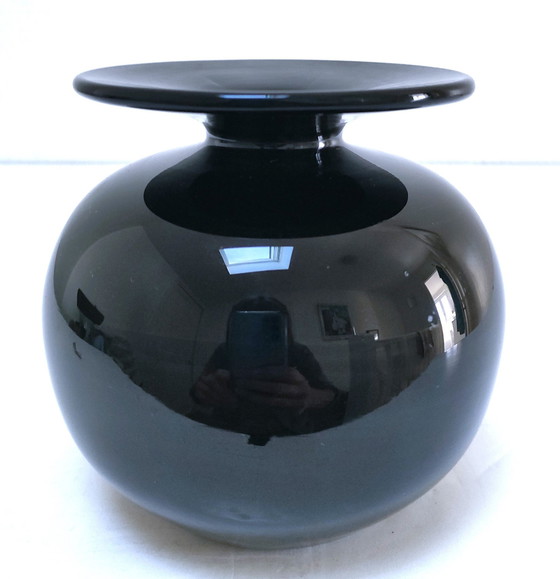 Image 1 of Vaso Bob Le Bleis in pasta di vetro moresca antica