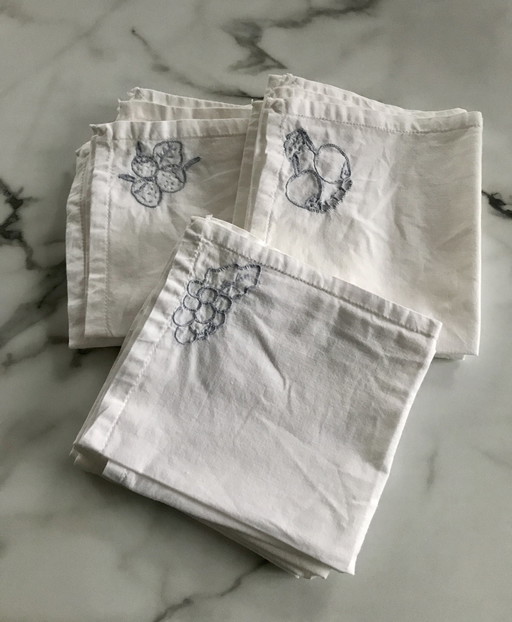 Embroidered towels