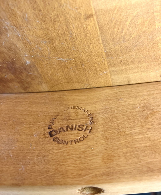 Image 1 of 4x Chaises de salle à manger vintage Niels Koefoed