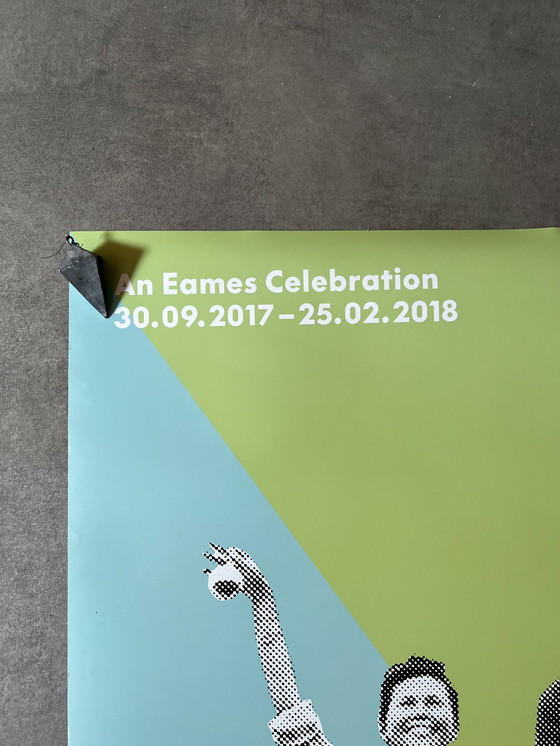 Image 1 of Poster Vitra Design Museum Charles Et Ray Eames 2017 Expo Exhibit Herman Miller