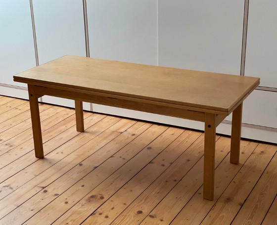 Image 1 of Oak Coffee Table Side Table 