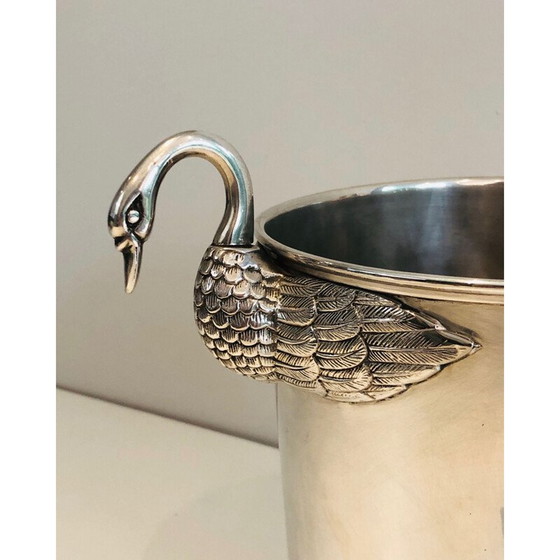 Image 1 of Vintage silver-plated champagne bucket by Christofle, 1940