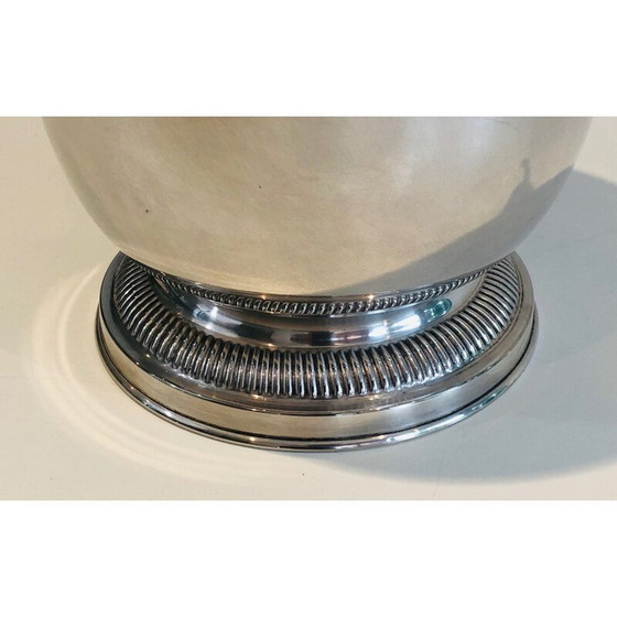 Image 1 of Vintage silver-plated champagne bucket by Christofle, 1940