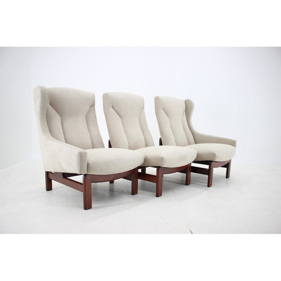 Image 1 of Vintage modular 3-seater sofa for Ton, Czechoslovakia 1970