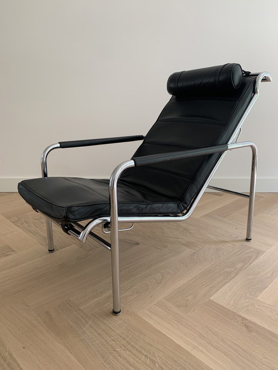 Image 1 of Iconic Genni Lounge Chair With Ottoman - Gabriele Mucchi - Zanotta